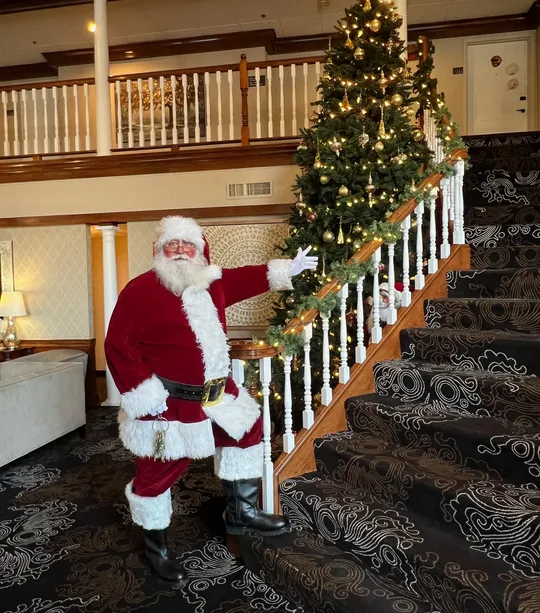 Book the real-bearded Santa Doug for your next holiday event in New England.